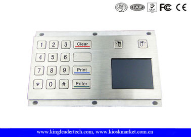 Industrial Metal Numerical Keypad Touchpad for Harsh Envirement