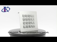 Tastiera numerica industriale in acciaio inossidabile Vandal Alta resistenza per il sistema di controllo di accesso