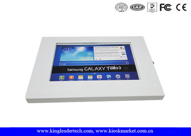 comprare Recinzione sicura del chiosco di Ipad del metallo bianco per la linguetta della galassia a 10.1 pollici online manufacture
