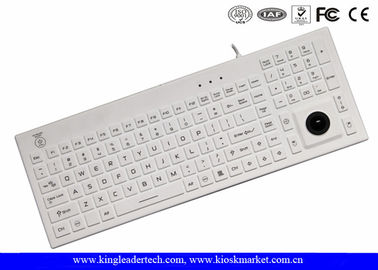 comprare Tastiera esile eccellente bianca del silicone di IP68 USB con l'interruttore acceso/spento online manufacture