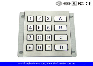comprare Tastiera Backlit Vandalproof impermeabile irregolare dell'acciaio inossidabile della tastiera del metallo online manufacture