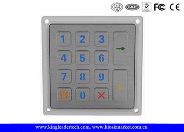 comprare Tastiera astuta dell'entrata di porta di 14 chiavi/tastiera all'aperto IP65 acciaio inossidabile online manufacture