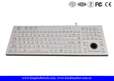 comprare Tastiera lavabile del silicone Backlit IP68 con i tasti funzione dell'interruttore acceso/spento and12 e la sfera rotante online manufacture