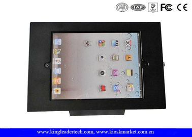 comprare Il nero di Matt ha laminato a freddo il supporto d'acciaio del chiosco di Ipad con la serratura & la chiave, personalizzazione online manufacture