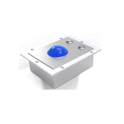comprare Trackball robusto con montaggio a pannello Interfaccia USB PS2 Mouse industriale con trackball online manufacture