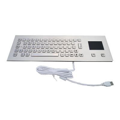 comprare IP65 Panelmount impermeabile a prova di vandalismo tastiera per computer industriale in acciaio inossidabile con touchpad per ambienti difficili online manufacture