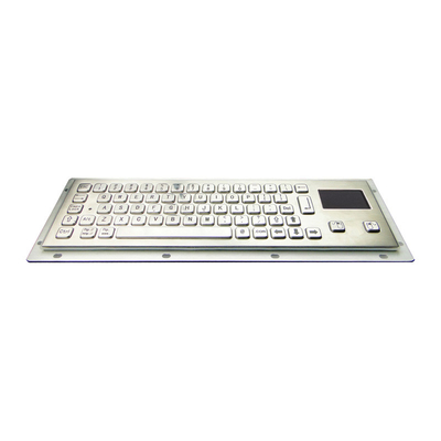 comprare Compatto robusto IP65 impermeabile a prova di vandali Acciaio inossidabile tastiera militare industriale con touchpad online manufacture