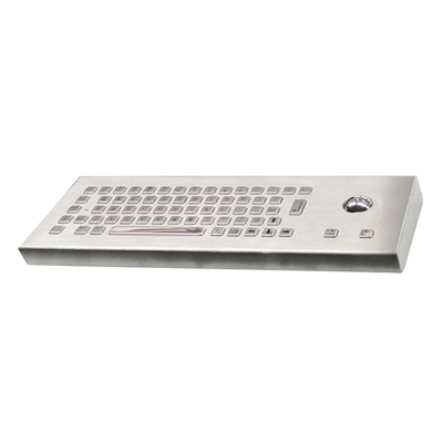 comprare Tastiera in acciaio inossidabile con mouse trackball ottico online manufacture
