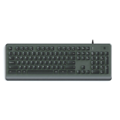 comprare Tastiera in plastica USB con lettore di impronte digitali tasti multimediali e tasti numerici online manufacture