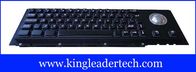 Custom Dust-Proof Black Metal Keyboard 63 Keys With Panel Mount