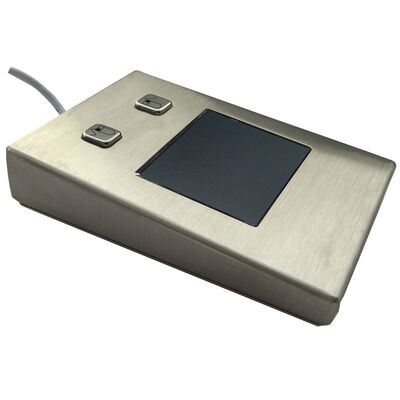 comprare Touchpad industriale robusto in acciaio inossidabile, impermeabile da IP65 a IP68, antipolvere, da scrivania, altamente sensibile, con poggiapolsi inclinato online manufacture