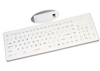Logo Customized Waterproof Silicone Keyboard With Wireless USB Receiver And Number Pad