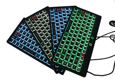 comprare IP68 completamente ha sigillato l'interfaccia di Mini Size USB della tastiera del silicone con retroilluminato illuminato online manufacture