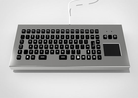 comprare Tastiera da tavolino irregolare retroilluminata del metallo di USB PS/2 con i tasti funzione ed il touchpad online manufacture