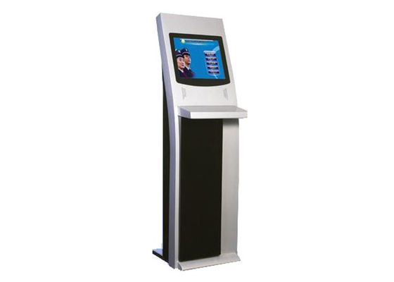 comprare il chiosco del touch screen di condizione del pavimento della prova del vandalo 1024x768 HA VISTO il tocco con la tastiera del metallo online manufacture