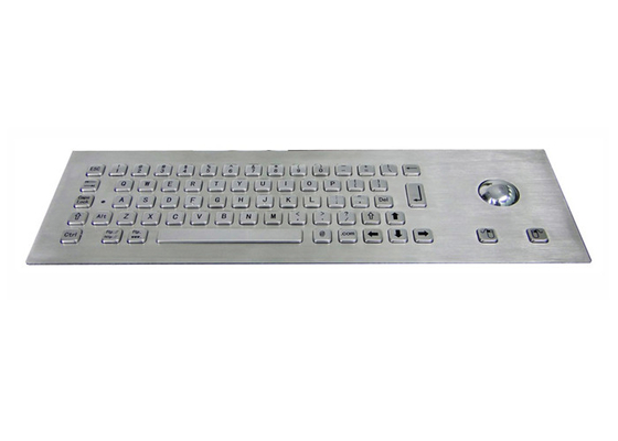comprare IP65 ha spazzolato la tastiera industriale del metallo degli ss con le chiavi della sfera rotante 64 online manufacture