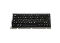 Rugged Stainless Steel Metal Keyboard 20mA Electroplated Black
