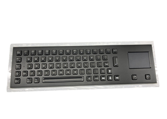 comprare touchpad integrato chiavi ss della tastiera 64 del metallo del nero 20mA elettroforetico online manufacture