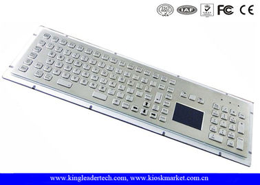 comprare Tastiera industriale personalizzabile con la prova del vandalo di acciaio inossidabile del touchpad online manufacture