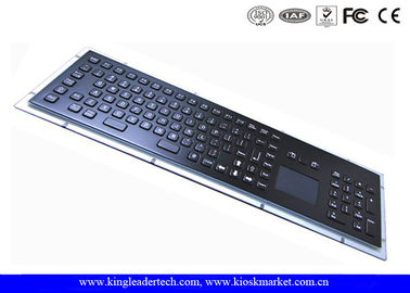 comprare Le 103 chiavi antipolvere anneriscono la tastiera del chiosco del metallo con il touchpad e la tastiera di numero online manufacture