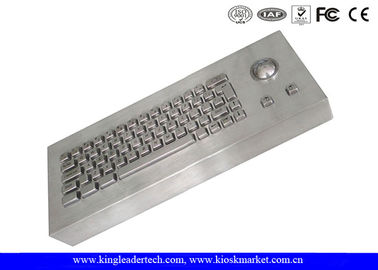 comprare Desktop antipolvere industriale della tastiera di 63 chiavi con la sfera rotante dell'acciaio inossidabile 304 online manufacture
