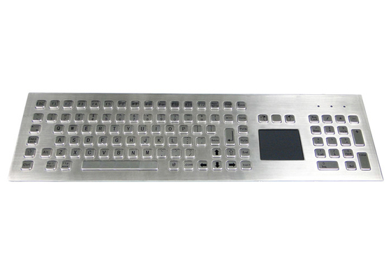 comprare Tastiera del metallo di Front Side Mounted Rugged Industrial con Trackpad online manufacture
