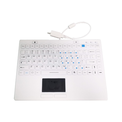 IP68 Tastiera in silicone industriale per uso medico e sanitario lavabile, pulita, infettiva, con touchpad