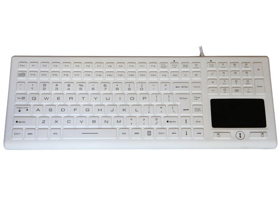 IP68 Tastiera Touchpad impermeabile costruita con silicone di qualità medica e industriale per resistere all'esposizione a liquidi e procedure di pulizia severe