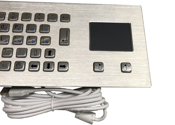 Stainless Steel Industrial Keyboard With Touchpad For Machines